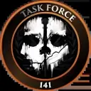 TF141's AI avatar with dynamic vector art style, embodying friendly AI chat capabilities