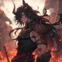 the avatar of Demon King who supports unlimited chat online services