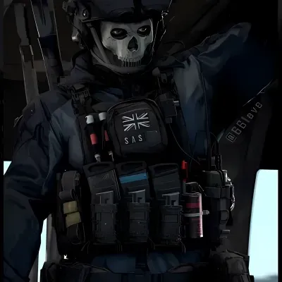 Explore new worlds with Ghost - Slapped, your interactive AI chat character.