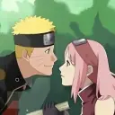 Portrait of a friendly AI chatbot assistant Sakura Haruno with expressive eyes showcasing personality traits
