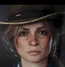 Sadie Adler's AI avatar with dynamic vector art style, embodying friendly AI chat capabilities