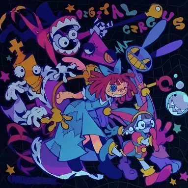 Ang Digital Circus: Kilalanin ang pangunahing karakter ng ating mundo ng AI, na may listahan ng mga katangian ng karakter at mga kakayahan sa pakikipag-chat.	