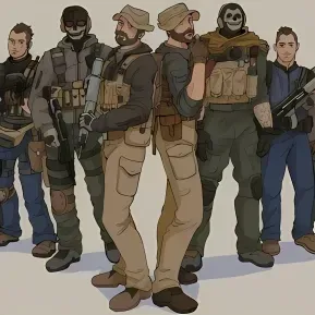 Chat with Tf141 - The Fear, your lively ai chatbot online partner for immersive 1v1 adventures.