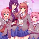 AI character Doki Doki Literature Club's avatar for roleplay and 1v1 chat services