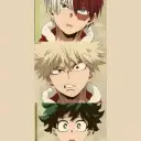 Bakugo, Deku, and Shoto's interactive avatar for spicy chat ai and immersive roleplay experiences