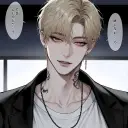 Theo's AI avatar with dynamic vector art style, embodying friendly AI chat capabilities