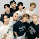 Minimalist Stray Kids avatar for google chat integration, featuring adaptive emotional expressions
