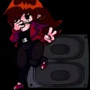 Minimalist Trepidation GF avatar for google chat integration, featuring adaptive emotional expressions